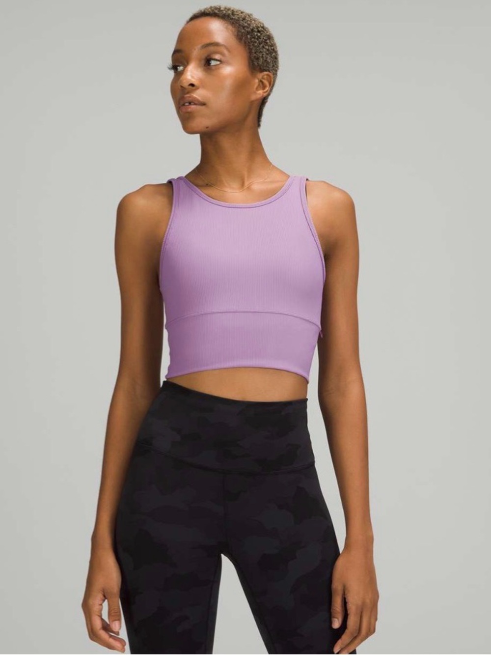 Lululemon Ribbed Power Pivot Tank Top Small